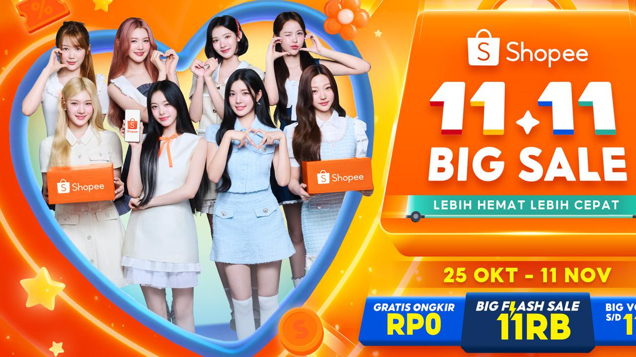 Penampilan Enerjik Hearts2Hearts di Iklan Shopee 11.11 Big Sale Jadi Favorit Netizen!