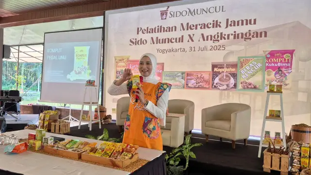 Sido Muncul Gelar Pelatihan Meracik Jamu di Yogyakarta