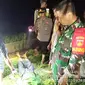 Suwarno (60), seorang petani di Desa Sidorejo, Kecamatan Kedungtuban, Kabupaten Blora, ditemukan meninggal dunia diduga tersengat listrik jebakan tikus di sawah milik tetangganya. (Liputan6.com/ Ahmad Adirin)