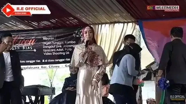 Ega Noviantika di Acara Kampung