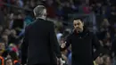 Real Madrid akan berhadapan dengan Osasuna di partai final.  (AP Photo/Joan Mateu Parra)
