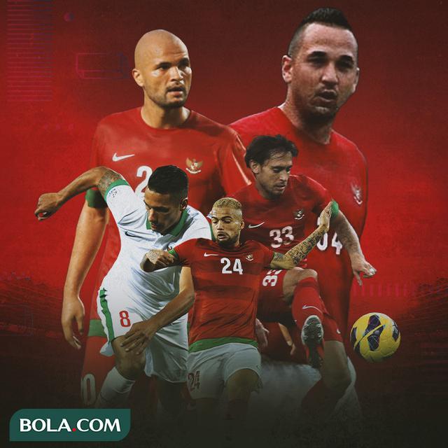 Ilustrasi - Tonnie Cusell, Sergio van Dijk, Raphael Maitimo, Jhon Beukering, Diego Michiels