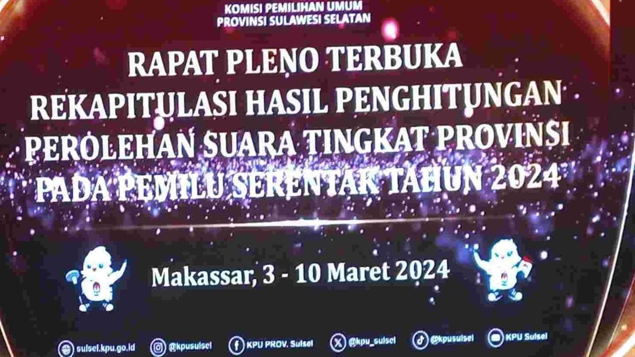 Pleno Rekapitulasi Suara, KPU Papua Pegunungan Terkendala Masalah Keamanan