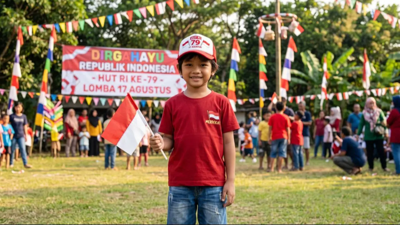 Anti Silau dan Tetap Stylish, Intip Rekomendasi Topi Anak Kekinian untuk Lomba 17-an