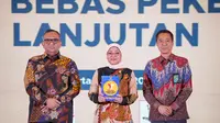 Peluncuran Peta Jalan (Roadmap) Indonesia Bebas Pekerja Anak Lanjutan di Jakarta, Senin (22/7)/Istimewa.