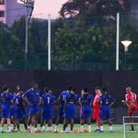 Foto: Mengintip Sesi Latihan Saint Kitts and Nevis Jelang Lawan Timnas Indonesia di FIFA Series 2026