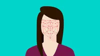 Ilustrasi facial recognition, pengenalan wajah. Kredit: Teguhjatipras via Pixabay