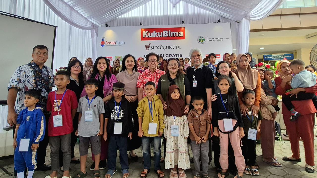 Ringankan Beban Orang Tua, Sido Muncul Berikan Operasi Bibir Sumbing Gratis untuk 40 Pasien di Lebak Banten