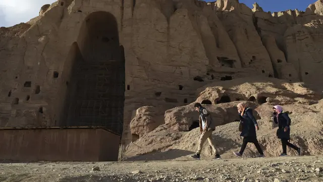 FOTO: Melihat Situs Patung Buddha Raksasa yang Dihancurkan Taliban