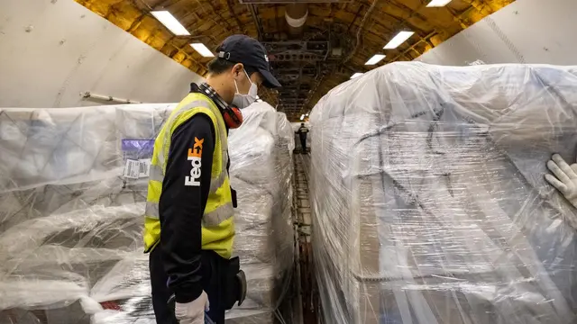 FedEx, perusahaan yang bergerak di bidang layanan transportasi, e-commerce, dan logistik. (Dok FedEx)