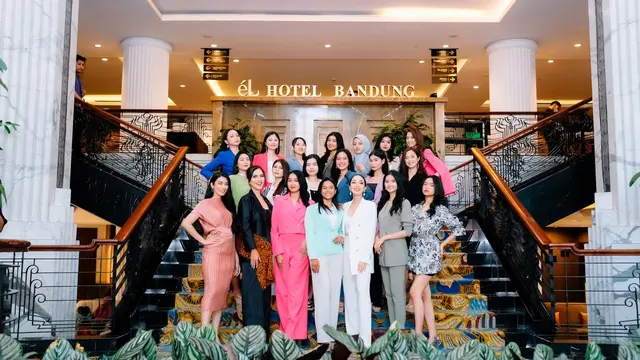 Program bootcamp Miss Universe Indonesia Jawa Barat yang digelar di Bandung, Juni 2023. (Foto: Dok. Koleksi Pribadi Rizky Ananda Musa)