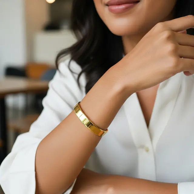 9 Inspirasi Gelang Emas yang Mudah Dipasang Sendiri, Tampil Anggun Tanpa Ribet
