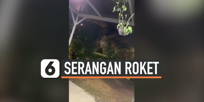 VIDEO: Dua Roket Meledak di Zona Hijau Irak