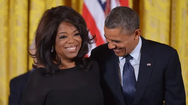 Oprah Dekat dengan Obama