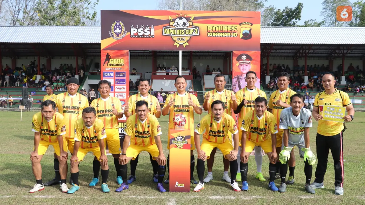 Turnament Sepak Bola Kapolres Cup Ajang Sport Tourism