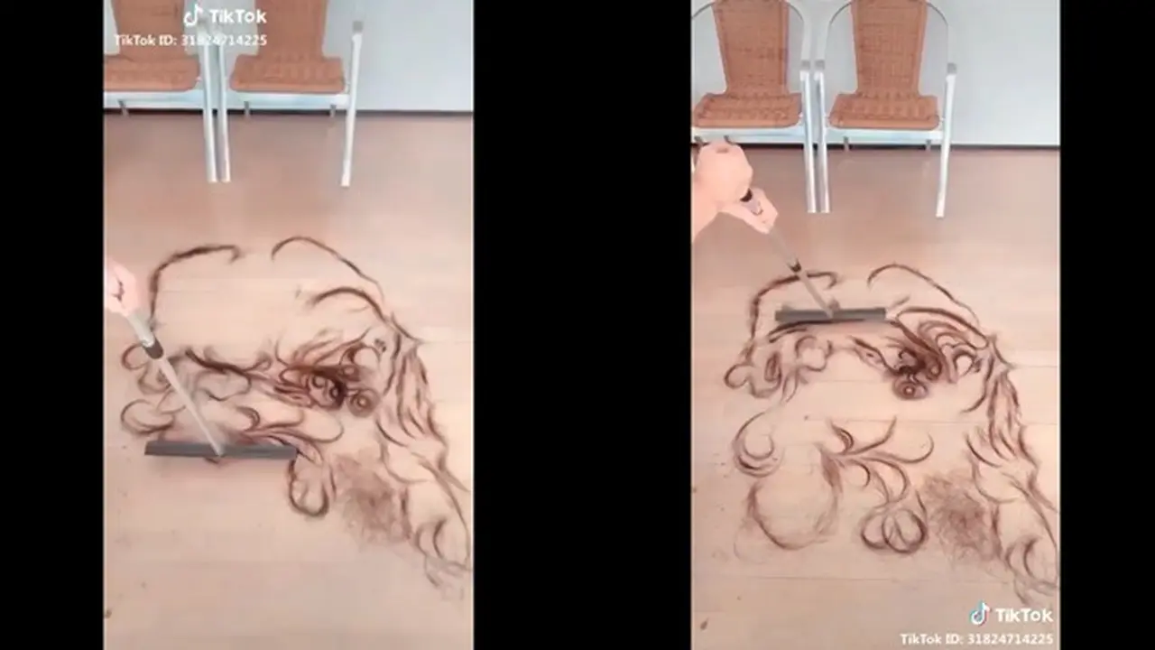 Video Gambar The Smurf Dari Potongan Rambut Ini Kreatif Banget