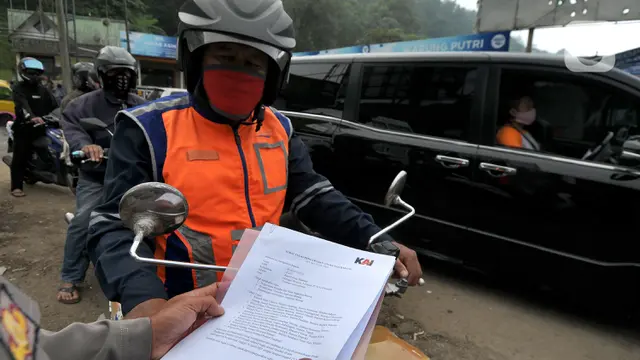 Perbatasan Bogor Cianjur Dijaga 24 Jam dari Pemudik