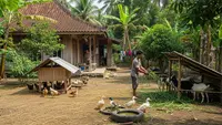 Cara Manfaatkan Pekarangan Rumah Desa Jadi Ladang Ternak Produktif untuk Pemula