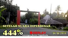Fenomena suara aneh itu terekam di media YouTube berjudul 'Suara Terompet Aneh di Langit Jogja'.