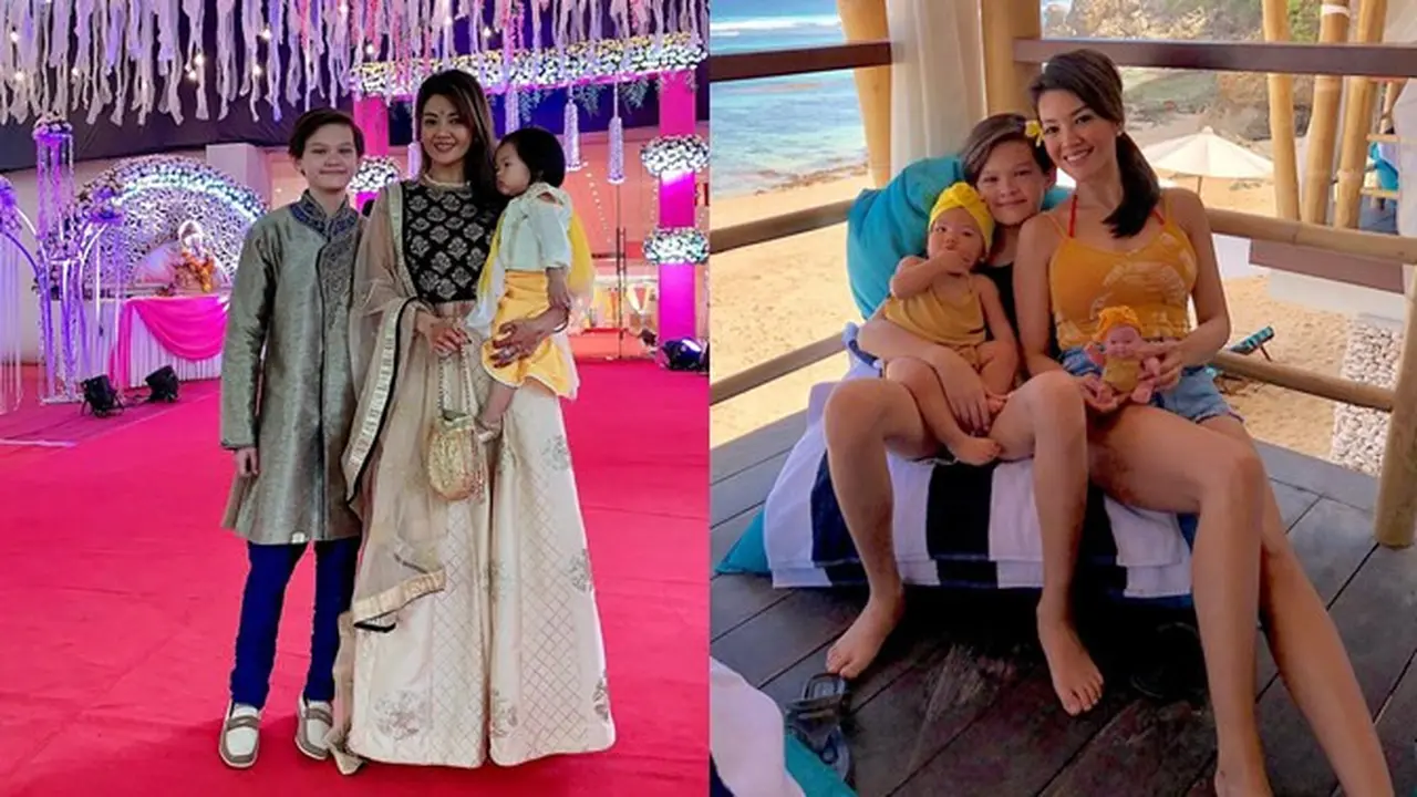 Dikabarkan Nikah Lagi, Ini 7 Potret Kebersamaan Farah Quinn dan Putri Kecilnya