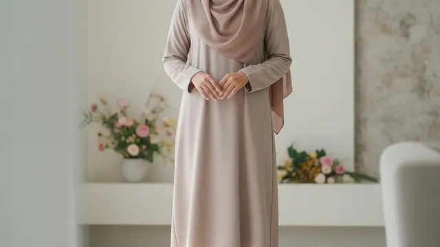 Model Tunik dan Celana yang Nyaman untuk Lebaran Seharian (AI)