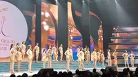 Malam final pemilihan Miss Grand Indonesia 2018 (Foto: Liputan6.com/ Vinsensia D)
