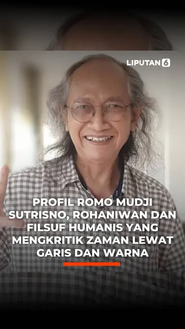 Profil Romo Mudji Sutrisno, Rohaniwan dan Filsuf Humanis yang Mengkritik Zaman Lewat Garis dan Warna