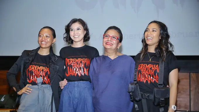 [Fimela] Preskon film Perempuan Tanah Jahanam