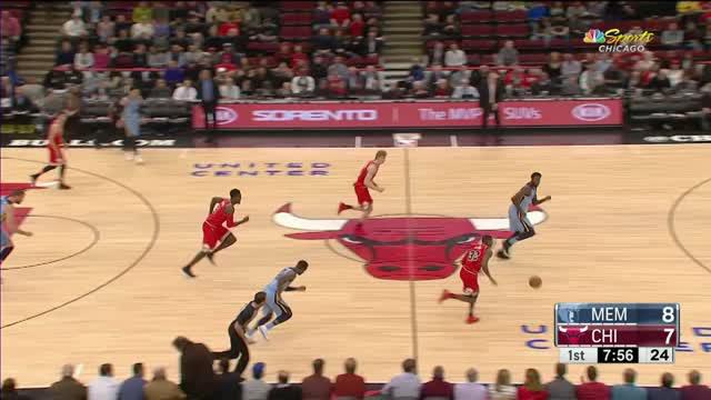 Berita video game recap NBA 2017-2018 antara Chicago Bulls melawan Memphis Grizzlies dengan skor 119-110.