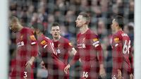 Liverpool meraih kemenangan telak atas Southampton di Anfield Stadium. (AP Photo/Jon Super)
