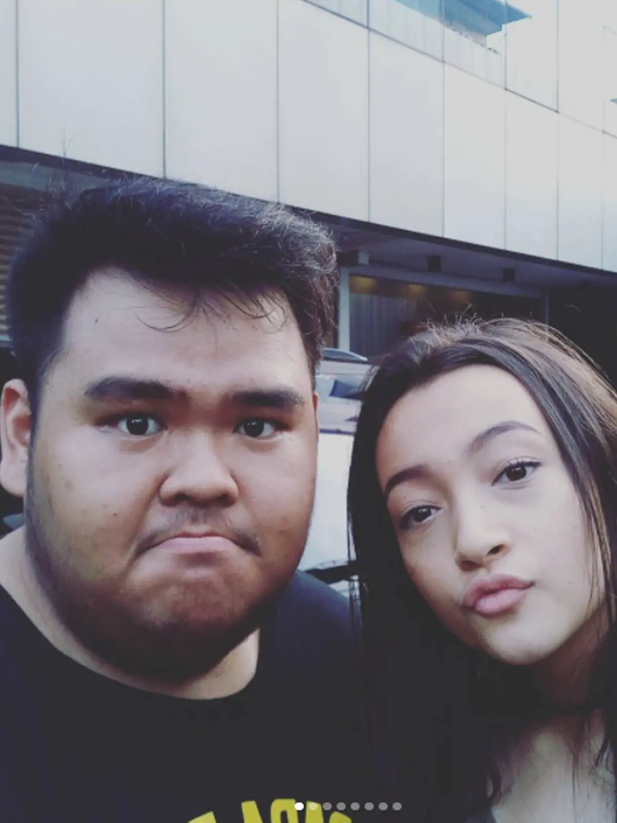 Philip de May bersama Megan Domani (Instagram)
