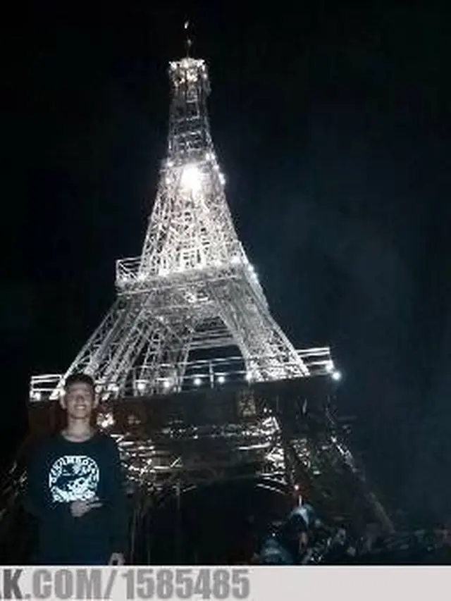 6 Editan Foto ala Orang Indonesia di Paris Ini Bikin Ngakak