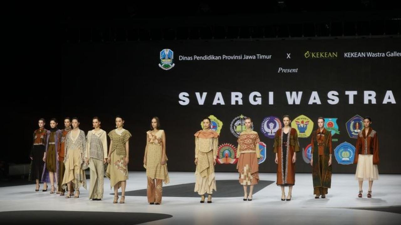 Wow, Karya Siswa SMK Jatim Tembus Panggung Fesyen Dunia di Hong Kong, Raup Puluhan Juta Rupiah!