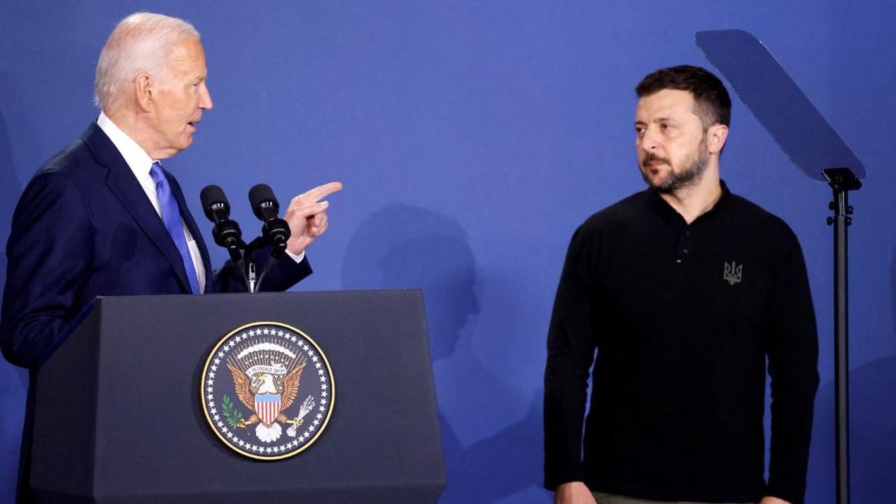 FOTO: Ekspresi Presiden Amerika Joe Biden Salah Sebut Nama Presiden Ukraina Jadi 'Putin