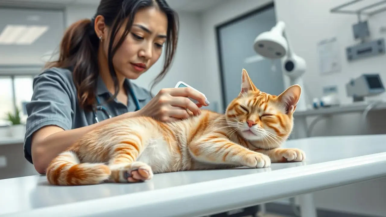 ciri-ciri kucing demam