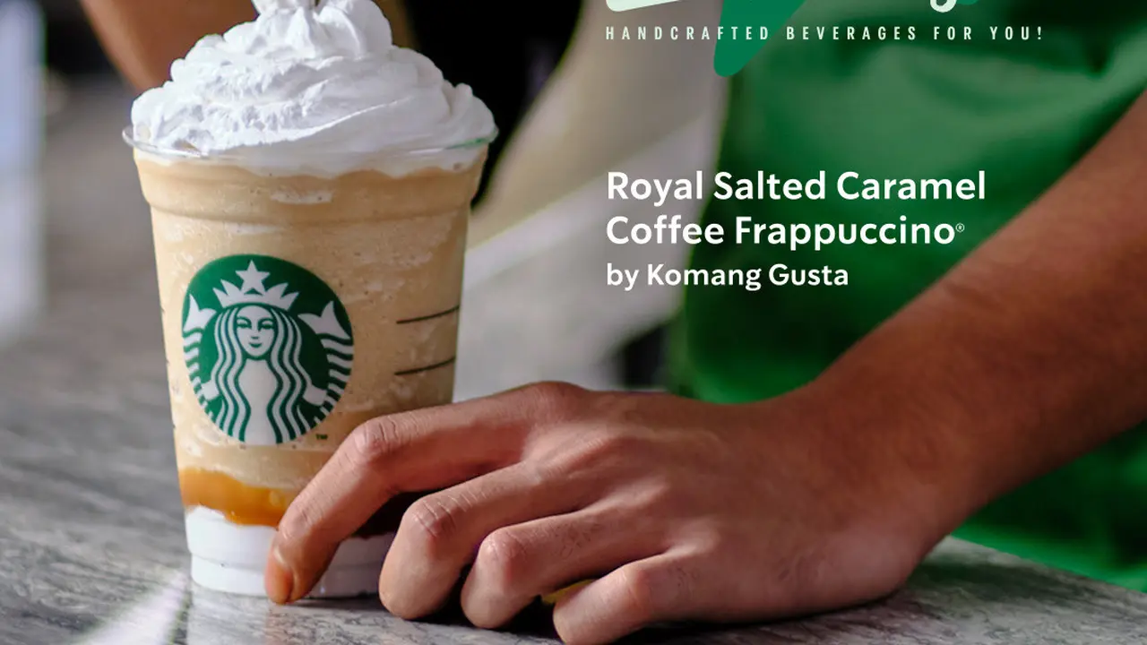 Royal Salted Caramel Coffee Frappuccino