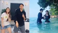 Momen Caesar Hito dan Felicya Angelista saat Bikin Video TikTok. (Sumber: Instagram.com/felicyangelista_)