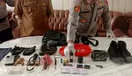 Penampakan Barang Bukti Ledakan Bom Rakitan di MAN 3 Padang