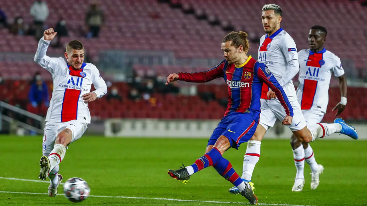 FOTO: Kylian Mbappe Tak Terbendung, PSG Ngamuk di Markas Barcelona