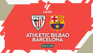 Prediksi Liga Spanyol - Athletic Bilbao Vs Barcelona. (Bola.com/Gregah Nurikhsani)