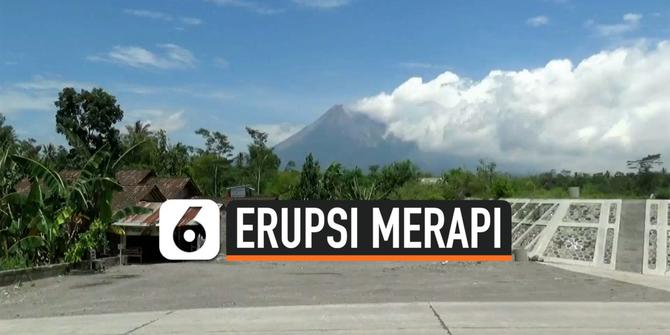 VIDEO: Aktivitas Gunung Merapi Makin Tinggi, Jalur Evakuasi Diperbaiki