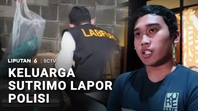 Keluarga Sutrimo Lapor Polisi