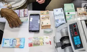 Diketahui, Bank Indonesia telah membuka layanan pemesanan penukaran uang baru periode I dan II melalui PINTAR BI sejak awal Maret 2025 lalu. (Liputan6.com/Angga Yuniar)