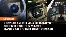 Cara kerja teknologi ini seperti toilet tapi bisa memasok listrik untuk rumah. Air yang berputar di bak bulat ini menggerakkan sebuah turbin kecil dan mampu menghasilkan listrik setara kebutuhan sekitar 15 rumah di Eropa.