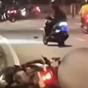 Pria Bugil Mengamuk, Pukul Pengendara Motor di Lenteng Agung