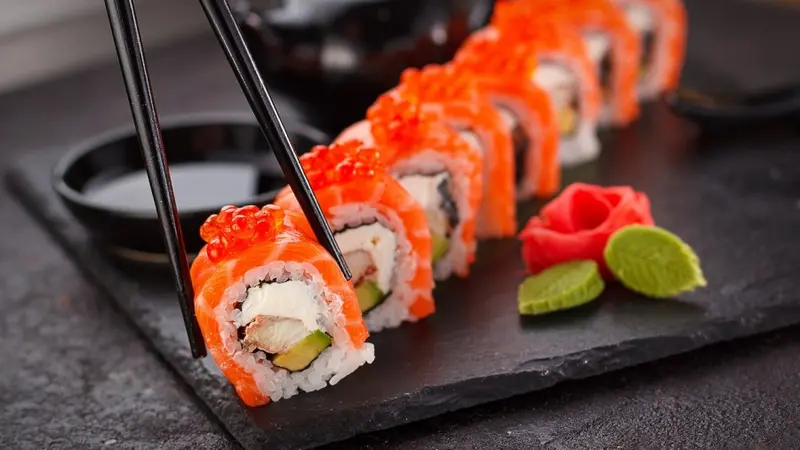 cara membuat sushi