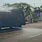Water Cannon Dikerahkan Bersihkan Abu Anak Krakatau di Serang