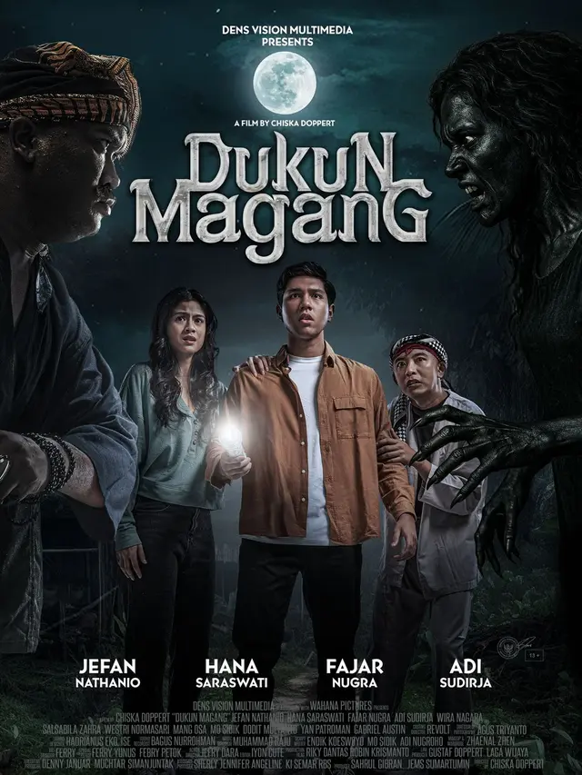 Poster film Dukun Magang. (Foto: Dok. Dens Vision Multimedia/ Wahana Pictures)