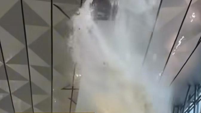 Kondisi Terkini Atap di Terminal 3 Soekarno-Hatta Usai Ambrol saat Hujan Deras