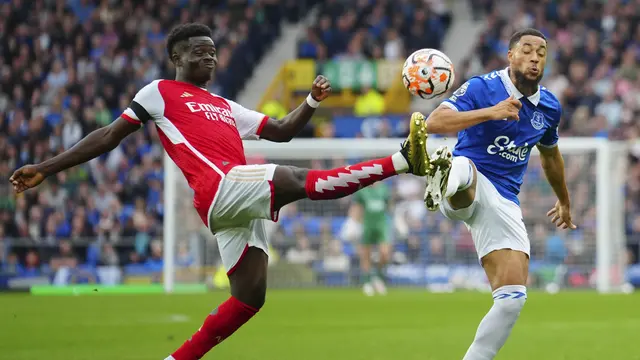 Hasil Everton vs Arsenal Premier League